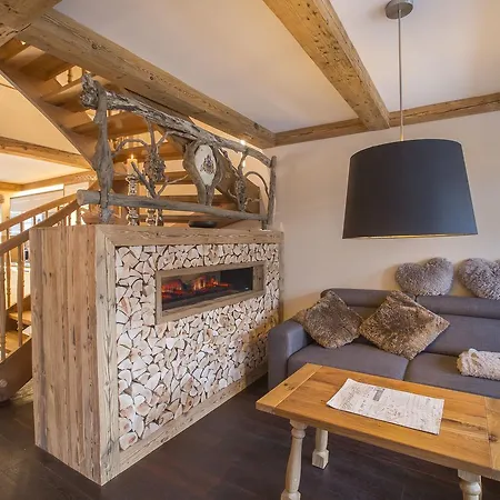 Dağ evi Chalet Herzklopfen *